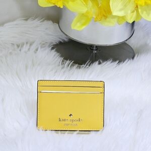Kate Spade Madison Safiano Leather small Card Holder New